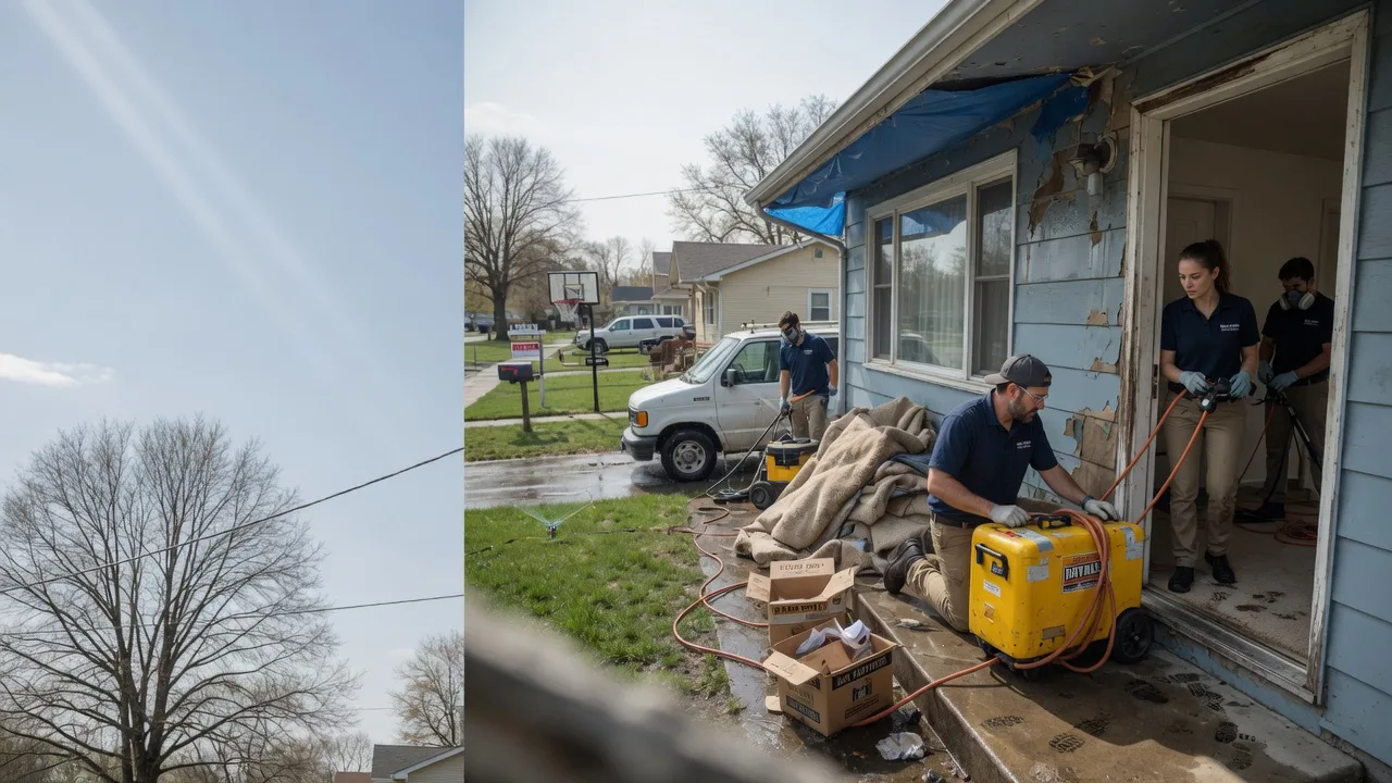 Basement Flood Cleanup in Galesburg, MI near me